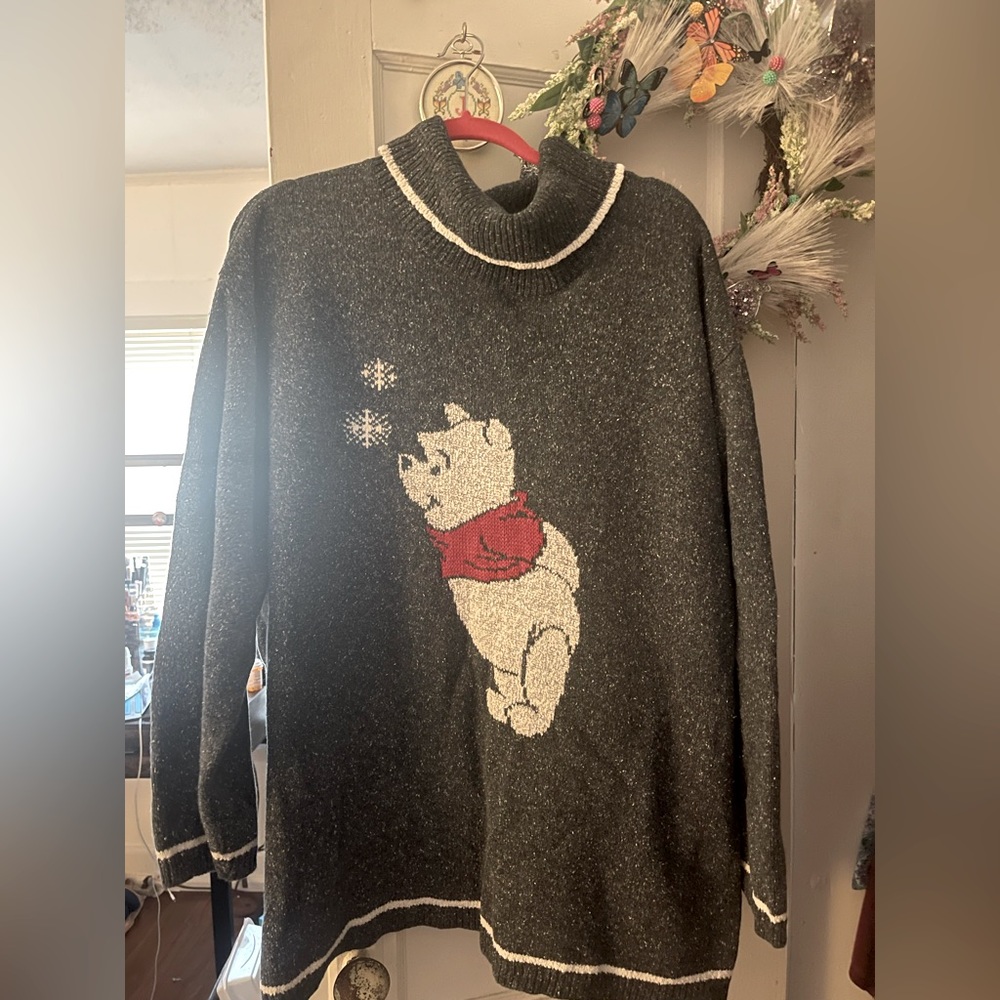 Vintage Disney Store Winnie the Pooh Sweater